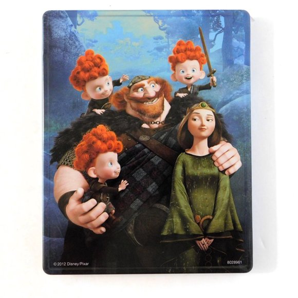 Disney Brave Steelbook Blu-ray DVD 2012 Movie Bonus Pixar 3 Discs - Picture 2 of 7